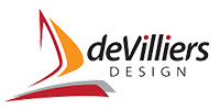 De Villiers Marine Design Logo